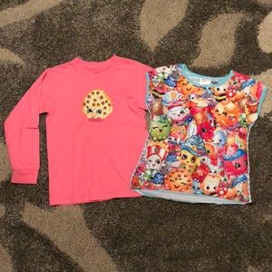 2 - Shopkins Shirts for Girls